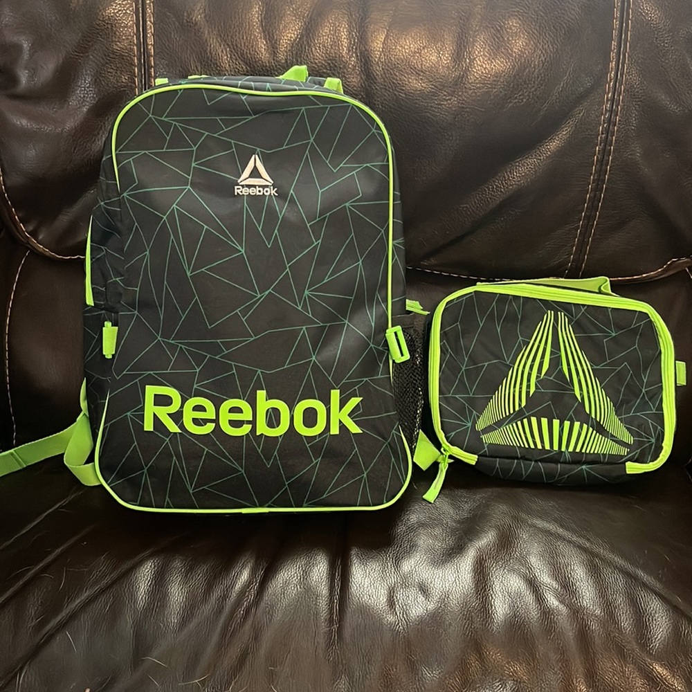 Reebok Stamina Backpack with detachable lunch Bag New - Picture 8 of 13